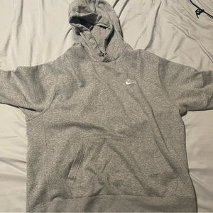 Grey Nike hoodie XL